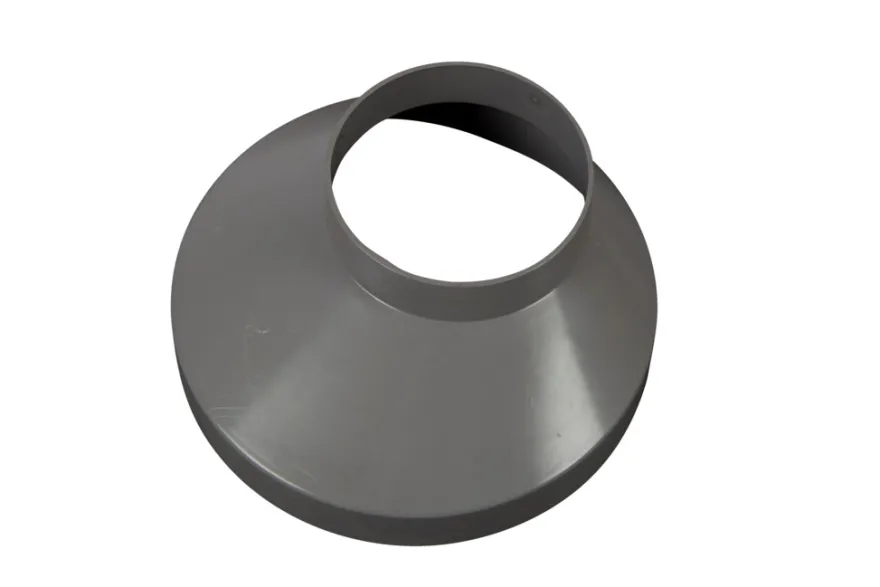 Brøndkrans grå plast, Ø150 mm