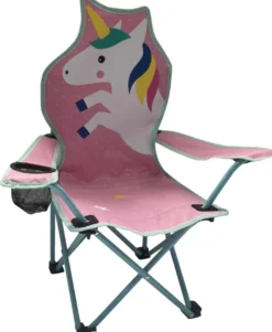 Børnecampingstol enhjørning 35 x 35 x 62 cm - Sunlife®
