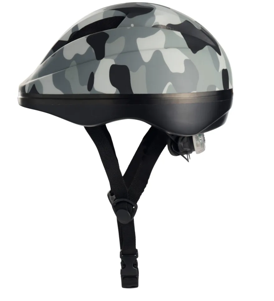 Børnecykelhjelm Army str. S - Rawlink