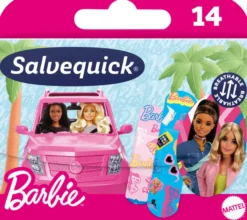 Børneplaster Salvequick Barbie - 14 stk.