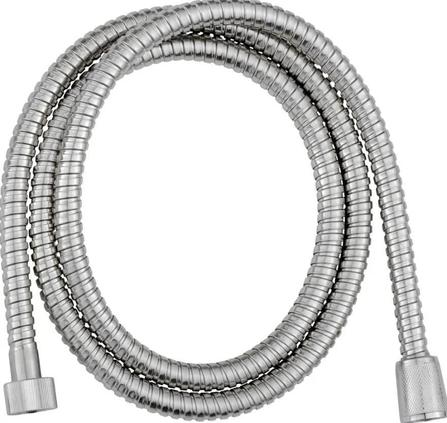 Bruseslange 150 cm krom - REN