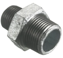 Brystnippel galvaniseret 1/2" x 3/8"