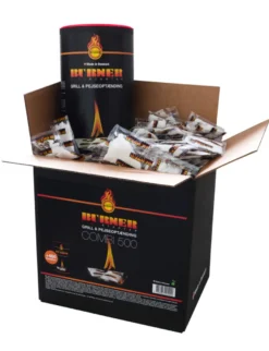 BURNER Firestarter Combi pakke med 500 stk. optændingsposer