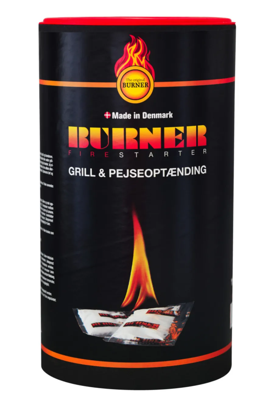 BURNER Firestarter grill & pejseoptænding 100 stk. optændingsposer