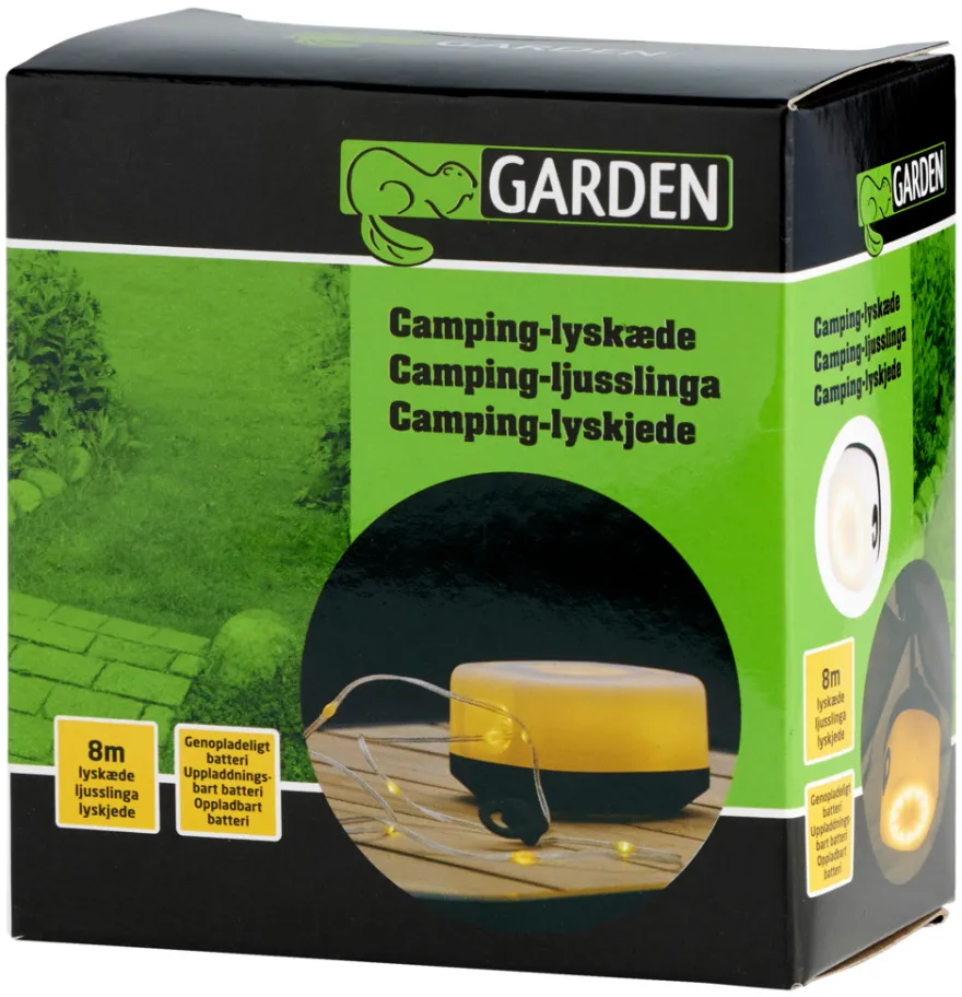Campinglyskæde 7,95 meter - Garden®