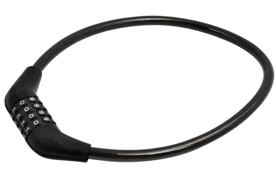 Cykellås med kode Ø10 x 650 mm - BikeZone®