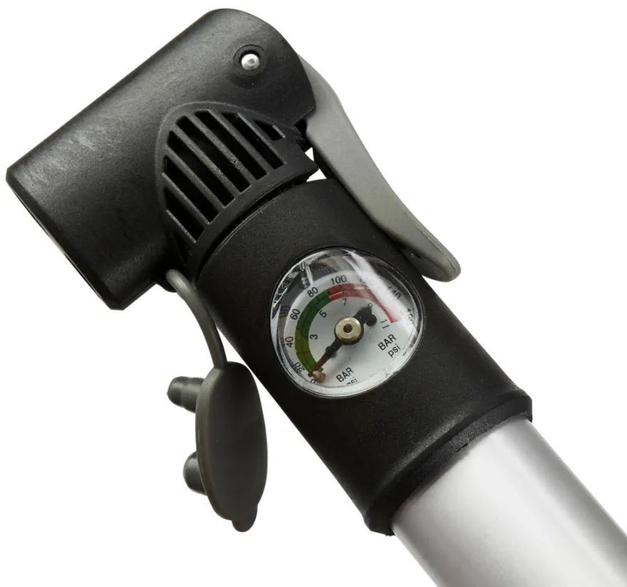 Cykelpumpe mini m/manometer - BikeZone®