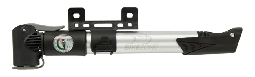 Cykelpumpe mini m/manometer - BikeZone®