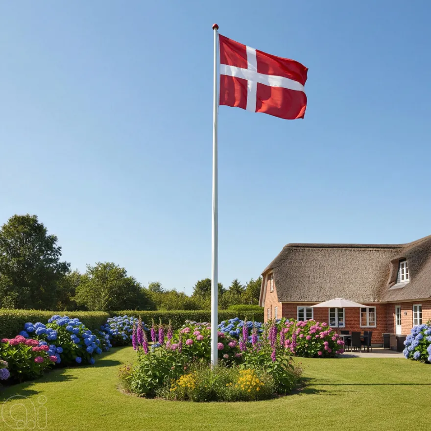 Dannebrogsflag 208 x 275 cm