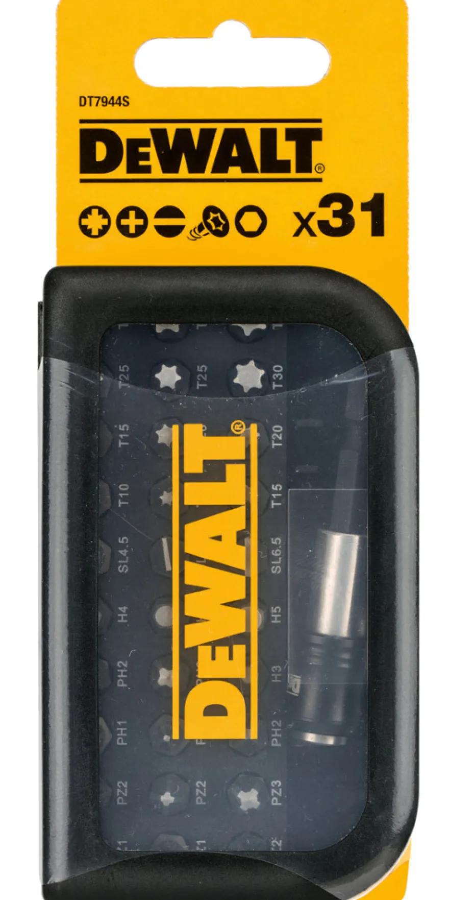 Dewalt bitssæt med 31 dele