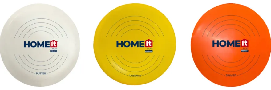 Discs t/discgolf premium 3 stk.