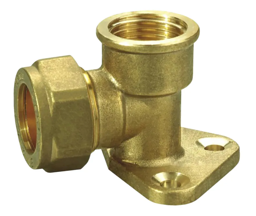Dækvinkel klemring til kobberrør 1/2" x 15 mm