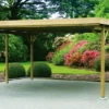 Dobbelt Carport 500 x 510 cm