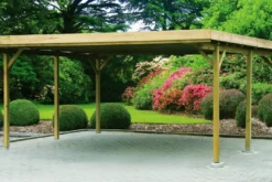 Dobbelt Carport 500 x 510 cm