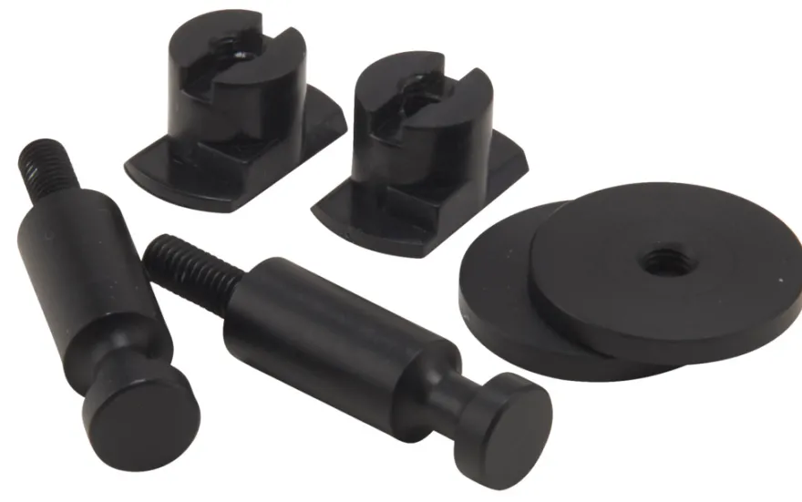 Dots knager til akustikpaneler 4,5 x 2,4 cm sort 2 stk.