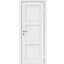 Dør Fashion 3 hvidmalet 62,5 x 204 cm