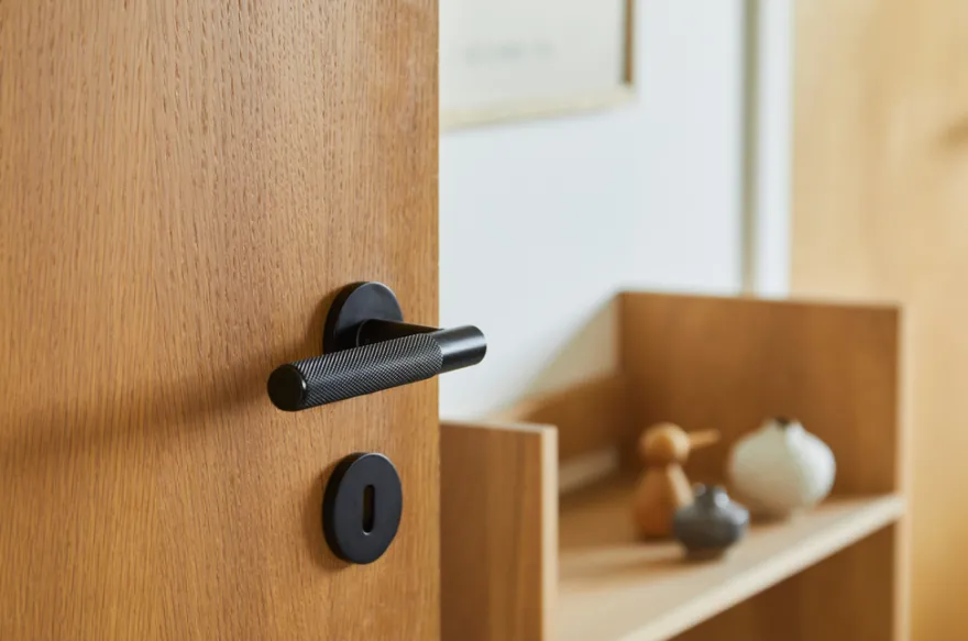 Dørgreb 13,5 cm mat sort - Homefixer