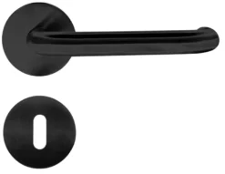 Dørgreb U-greb Ø16 mm matsort