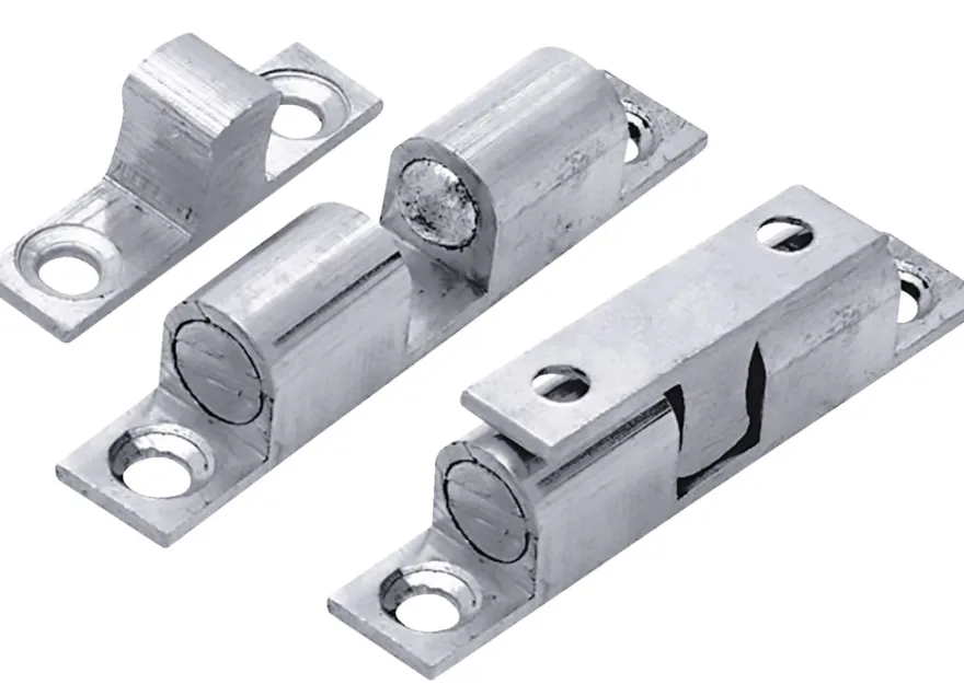 Dørholder 38 x 60 mm krom