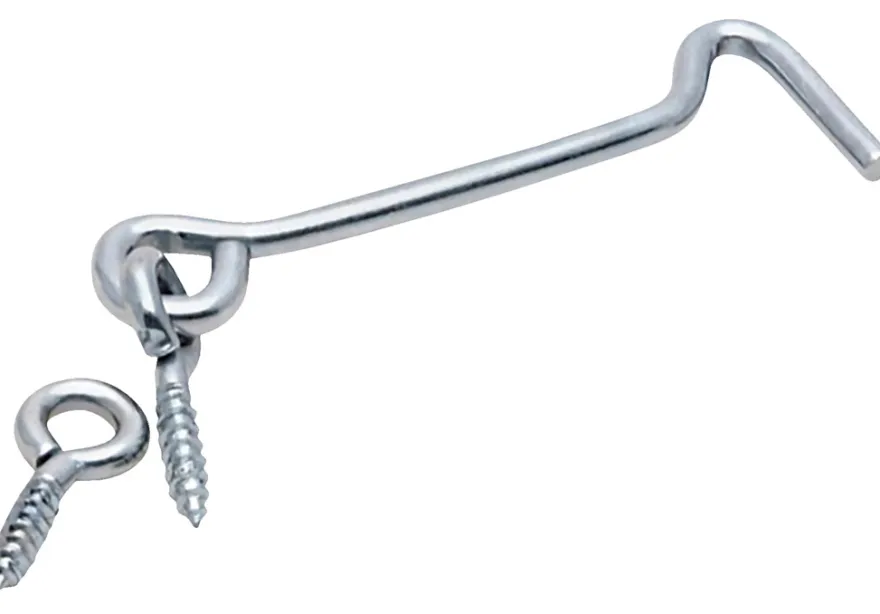 Dørkrog 78 mm elforzinket 2 stk.
