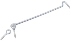 Dørkrog 200 mm elforzinket 2 stk.