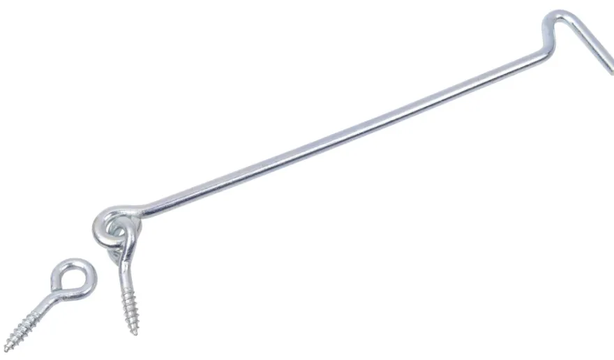 Dørkrog 200 mm elforzinket 2 stk.