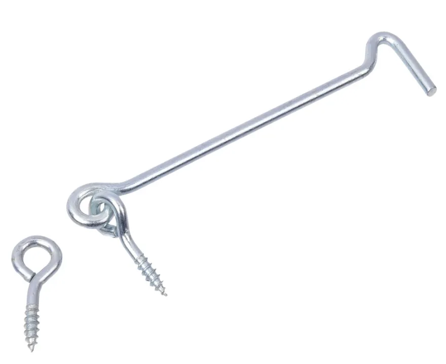 Dørkrog 120 mm elforzinket 2 stk.