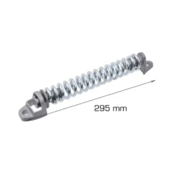 Dørlukker med fjeder 295 mm elforzinket