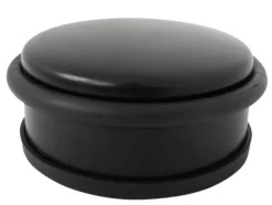 Dørstopper matsort Ø92 mm
