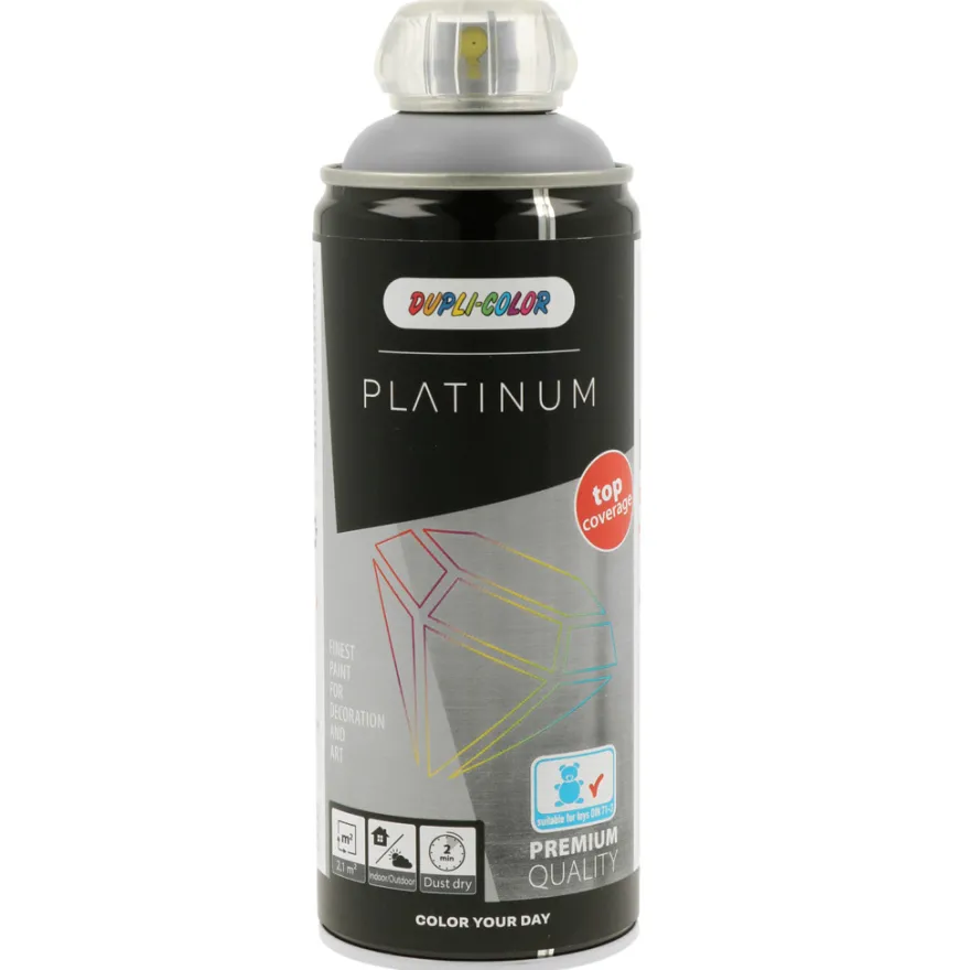 Dupli-Color Platinum spraymaling sølvgrå 400 ml