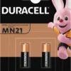 Duracell MN21 alkaline batterier 2-pk.