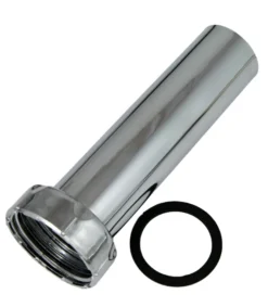 Dykrør til pungvandlås krom 1¼" x 32 mm