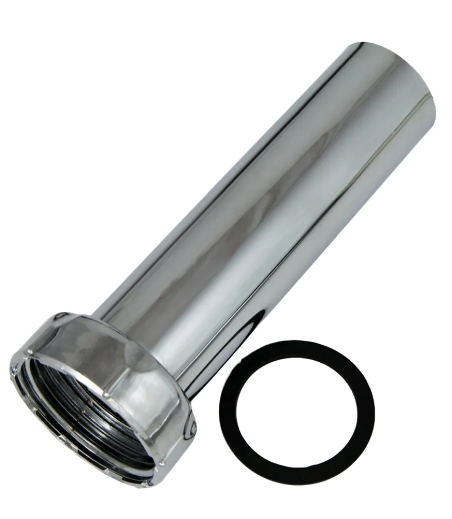 Dykrør til pungvandlås krom 1¼" x 32 mm
