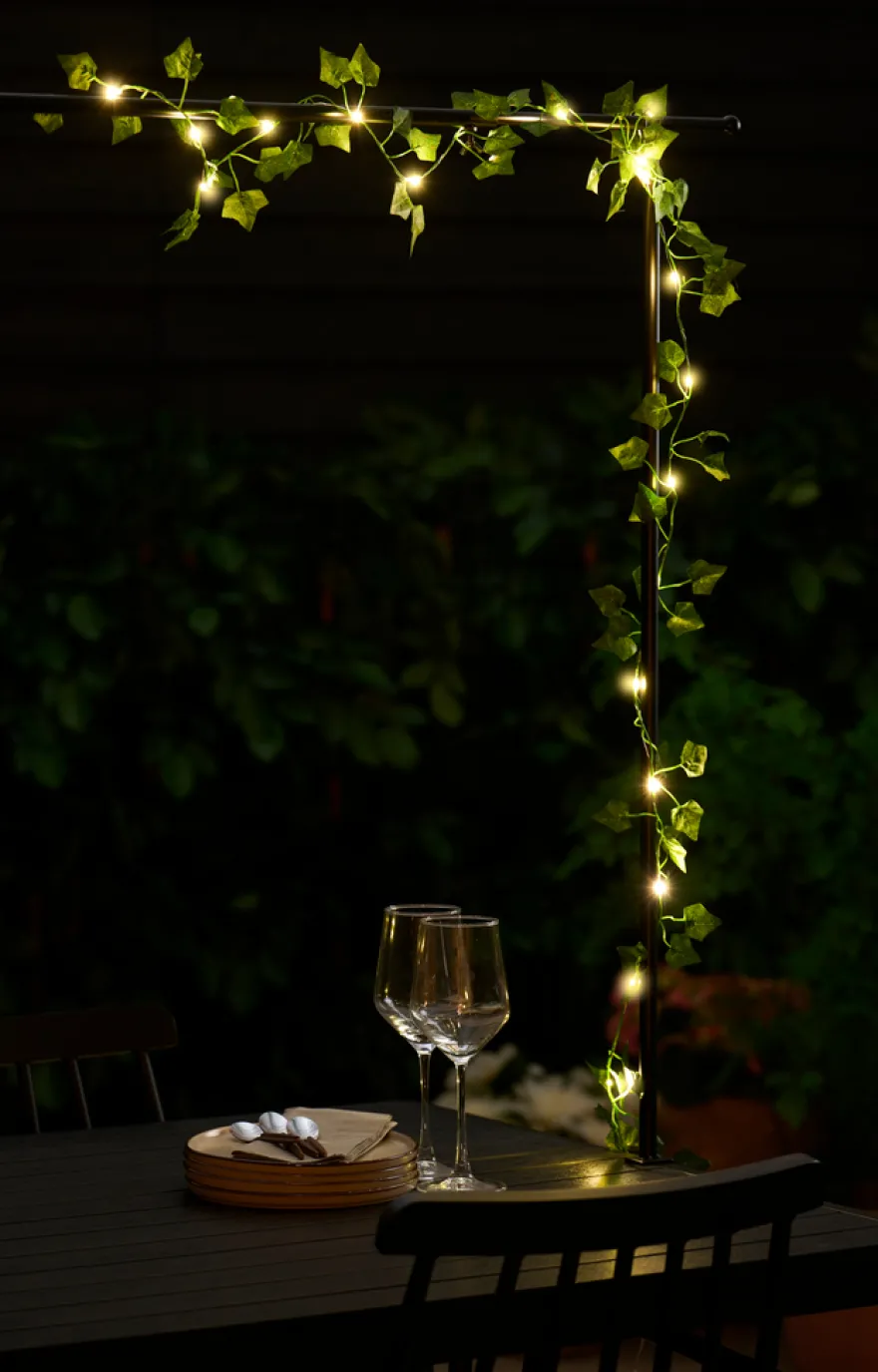 Efeuguirlande med 20 LED-pærer - Garden®