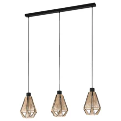 Eglo Adwickle langbordspendel natur/sort L87 x H110 cm