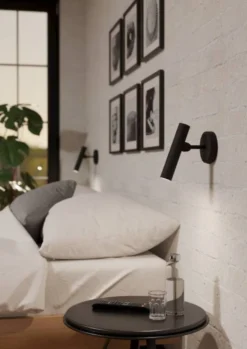 Eglo Almudaina 5 W LED væglampe sort