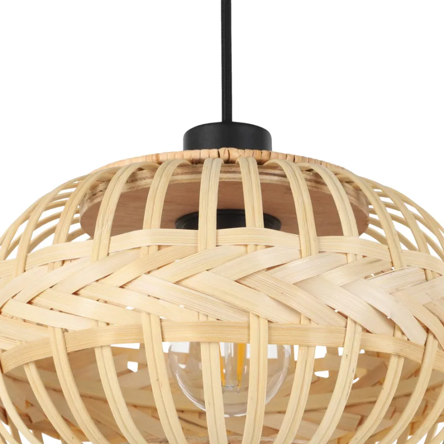 Eglo Amsfield langbordspendel natur L96 x H110 cm