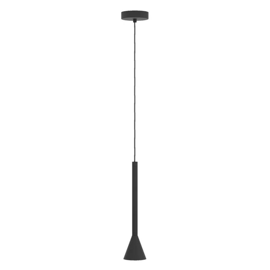 Eglo Cortaderas pendel sort/guld Ø9,5 cm