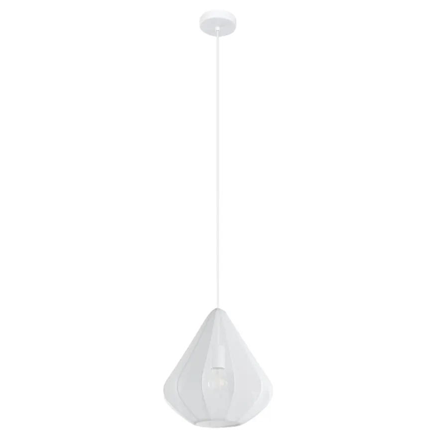 Eglo Dolwen pendel hvid Ø33,5 cm