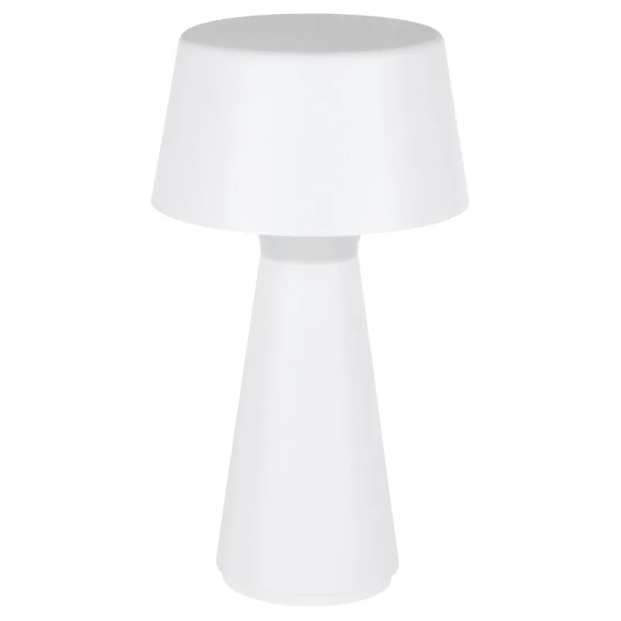Eglo Huesa bordlampe hvid genopladelig