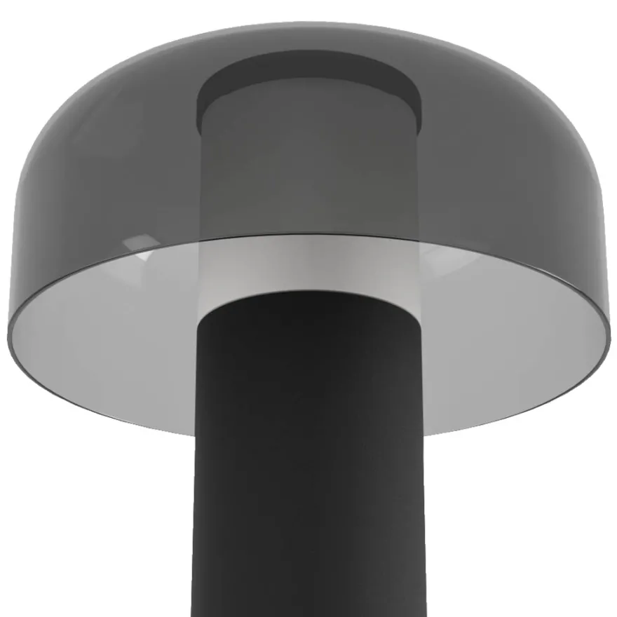 Eglo Ponente bordlampe Ø16 cm sort genopladelig