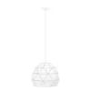 Eglo Roccaforte pendel hvid Ø40 cm