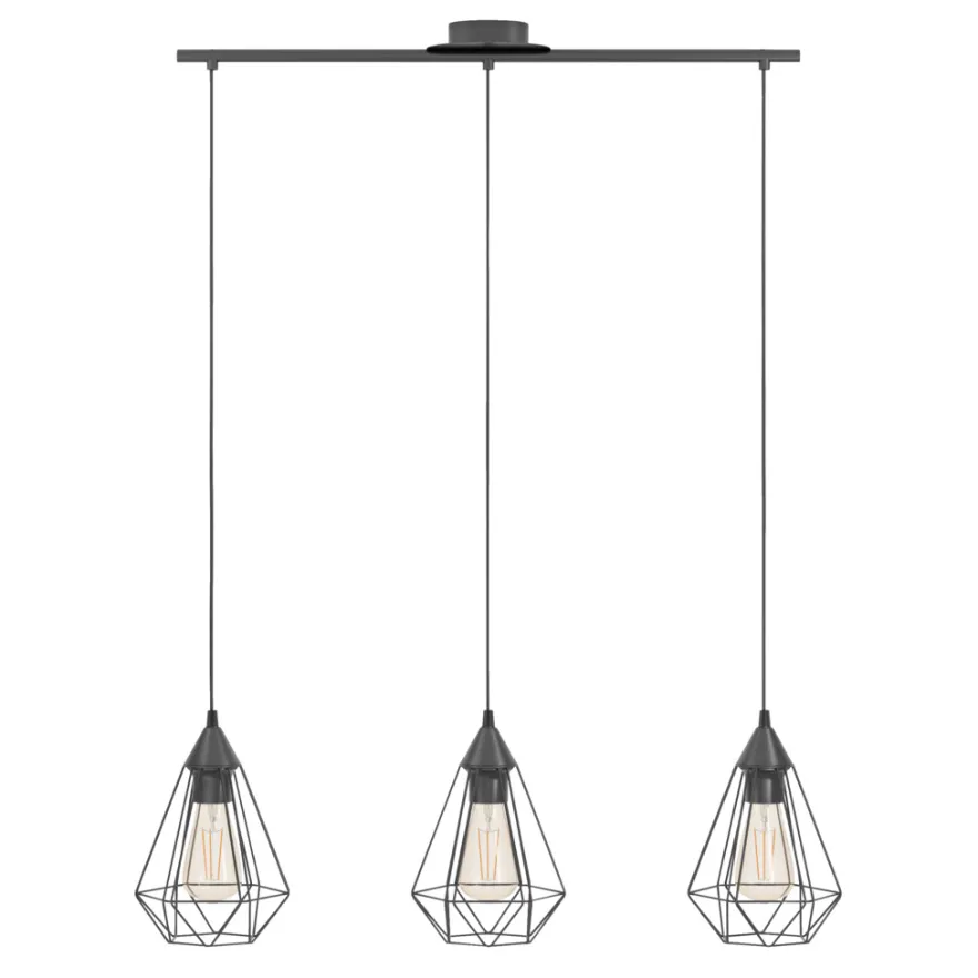 Eglo Tarbes langbordspendel sort 79 cm