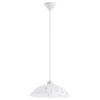 Eglo Vetro pendel hvid/klar Ø35 cm