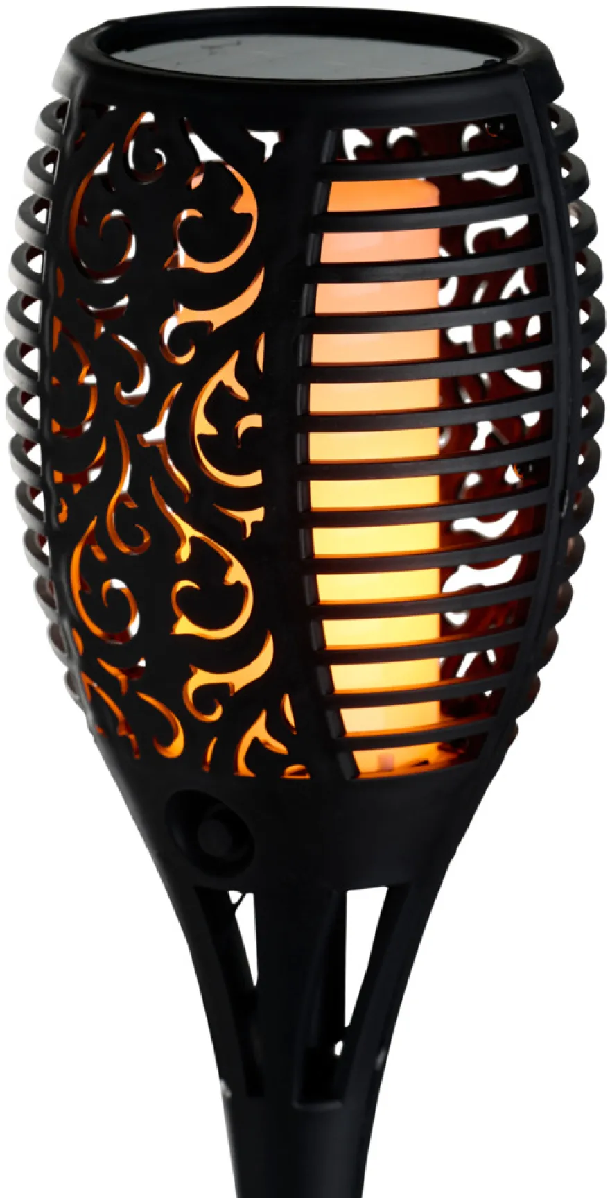 Fakkel med solceller Ø12 x H78 cm - Garden®