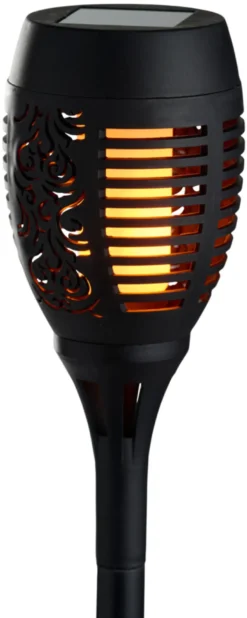 Fakler med solceller Ø9 x H58 cm 2-pk. - Garden®