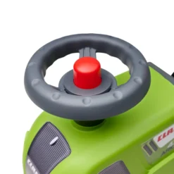 Falk Claas-traktor m/skubbehåndtag, rat og horn