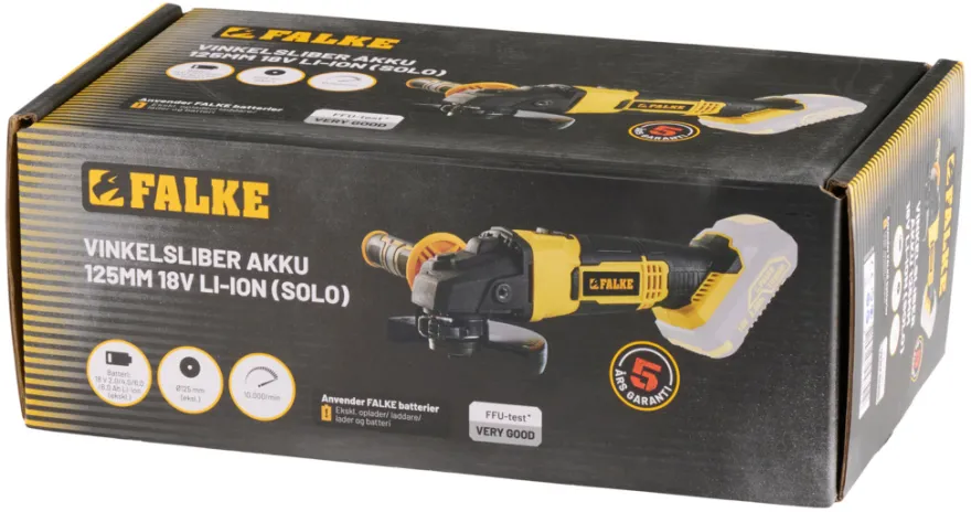 Falke® akku vinkelsliber 125 mm