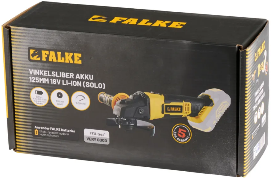 Falke® akku vinkelsliber 125 mm