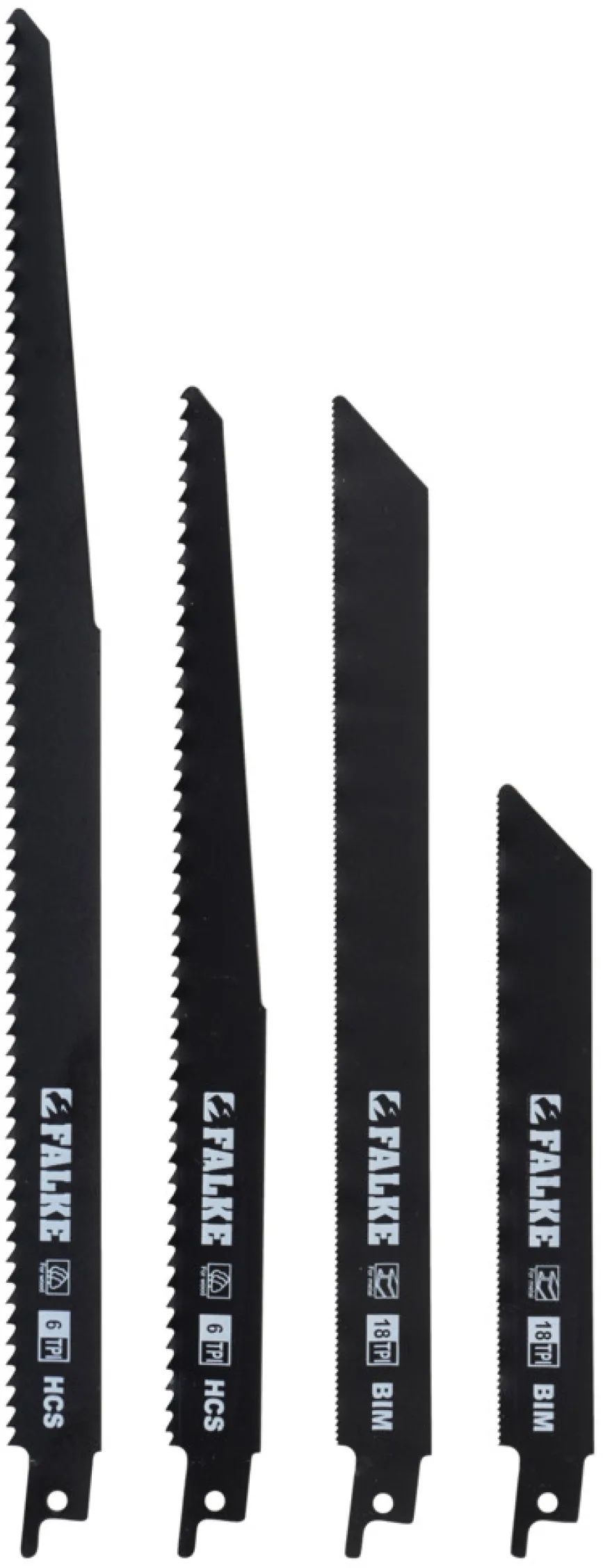 Falke® bajonetsavsklinger 4 stk.